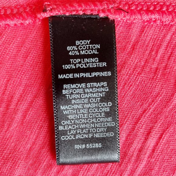 Express Coral Strapless Hi-Low Flowing Tube Top Dress NWT - Picture 10 of 10